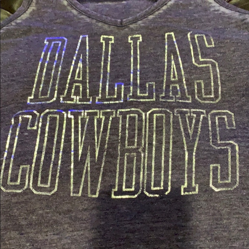 NWOT Dallas Cowboys women’s flowy tank sz M